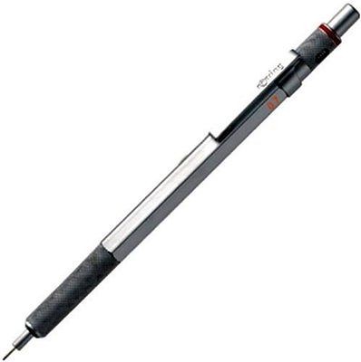 rotring 600 mechanical pencil 0 7mm silver freeshipping from japan