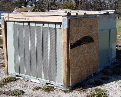 TRANE 10 TON PACKAGED ROOFTOP UNIT WITH ELECTRIC HEAT, 460V, MODEL # 