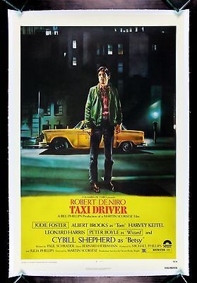   CineMasterpiec​es ROLLED ORIGINAL SCORSESE DENIRO MOVIE POSTER 1976