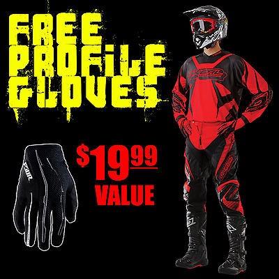   2013 ELEMENT PANT&JERSEY W/FREE FOUR GLOVE (40 XXL)DIRT BIKE/BMX GEAR