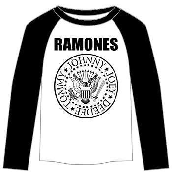 Ramones Baseball Presidential Seal 3/4 Sleeve Officially Licensed 