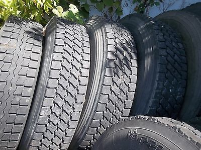 newly listed used semi truck tires 22 5 and 24