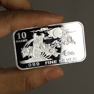 Newly listed 10 Grams .999 Fine Silver Art Bar / USMC Devil Dogs 