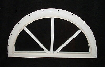 sunburst shed window 24 flush half moon shed window playhouse