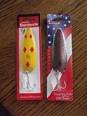 NEW KIPLINGER DARDEVLE 1 oz LURES  NIP  LOT of 2 SPOONS  1 oz.