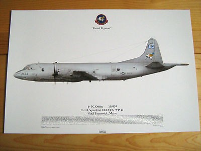 3c orion patrol squadron eleven print from united kingdom