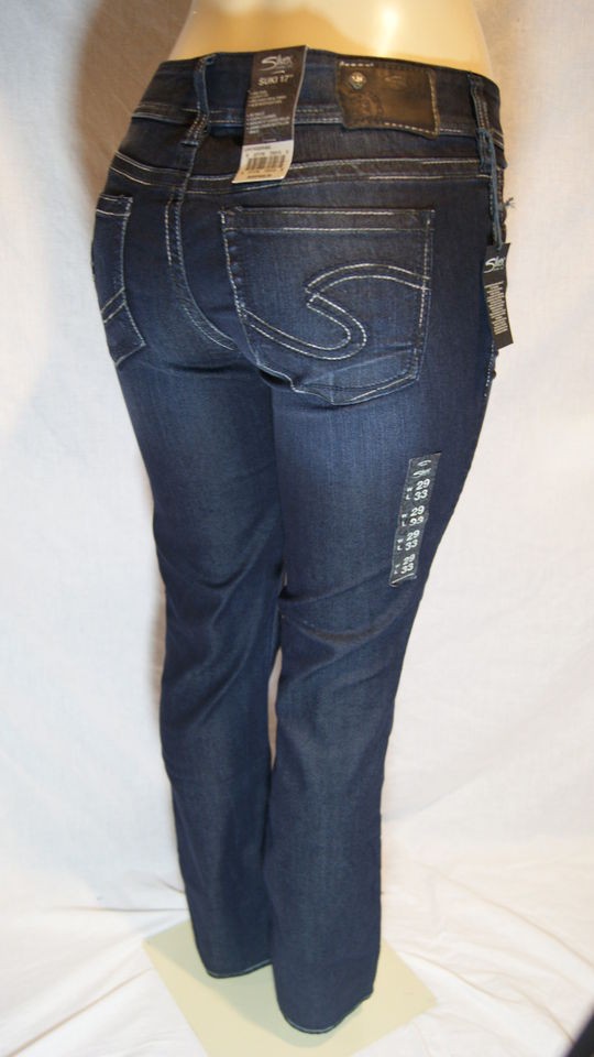 SILVER JEANS SUKI 17 CURVY FIT SLIM BOOTCUT IN INDIGO ALL SIZES R480