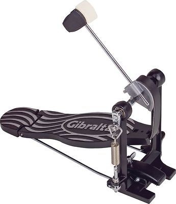 gibraltar strap drive single bass drum pedal 