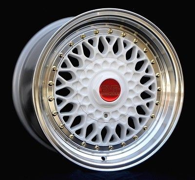   15 RS Wheels 4x100 ESM 002R VW SCION XB HONDA MAZDA NISSAN DAEWOO