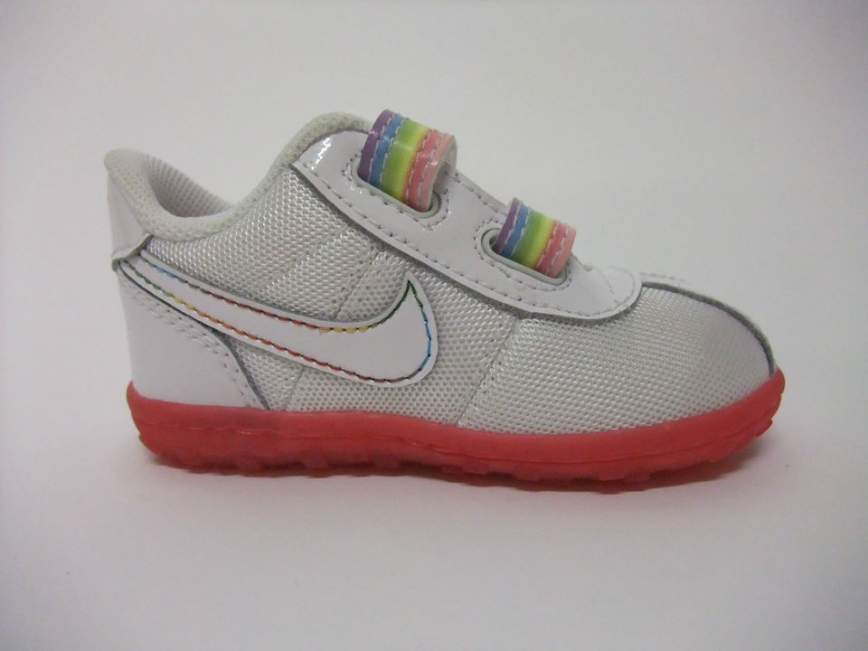 Nike Kids SMS Road Runner Trainers White/Pink BNIB FREE P&P