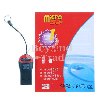 Newly listed USB Card Reader For Mini Micro SD   HC M2   2GB to 64GB 