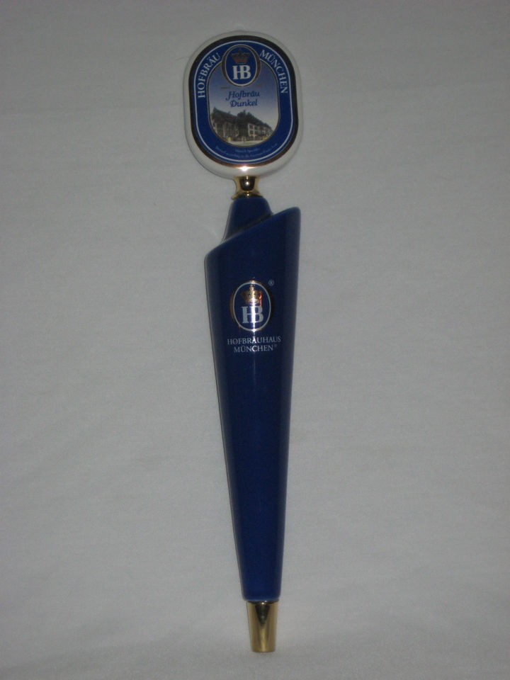 HOFBRAU MUNCHEN GERMANY HB HOFBRAU DUNKEL BEER TAP HANDLE PORCELAIN 