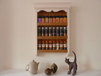 Spice Rack, 24 jars, Laura Ashley Ivory, shabby chic, can be made to 
