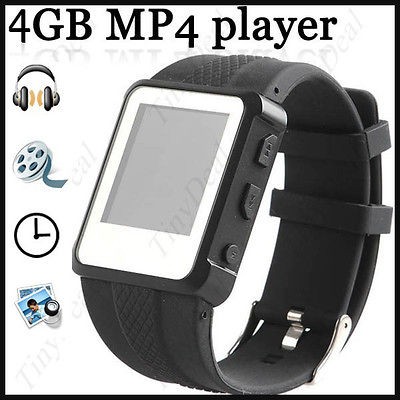 4gb watch 1 4  mp4 player video audio recorder