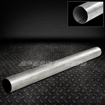   POLISH STEEL 1MM EXHAUST/DOWN/U​P/CATBACK/INTE​RCOOLER PIPING PIPE