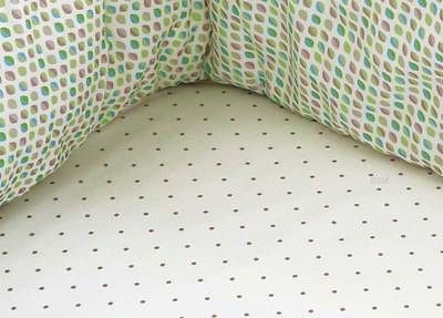 treetop friends printed polka dot sheet by skip hop time