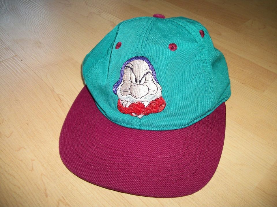   GRUMPY BASEBALL HAT Official Snapback Snow White Dwarfs Youth RARE