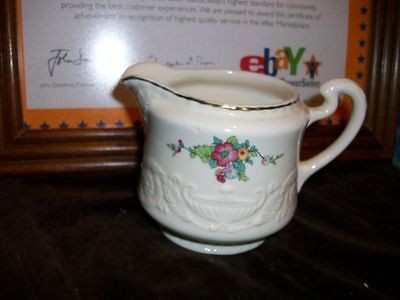 ADAM ANTIQUE BY STEUBENVILLE CREAMER VINTAGE CHINA DINNERWARE