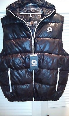 akademiks hooded bubble vest size 2xl 3xl