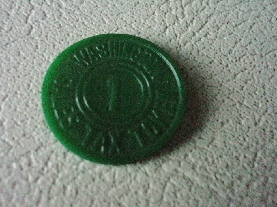 three early green plastic washington state tax token time left