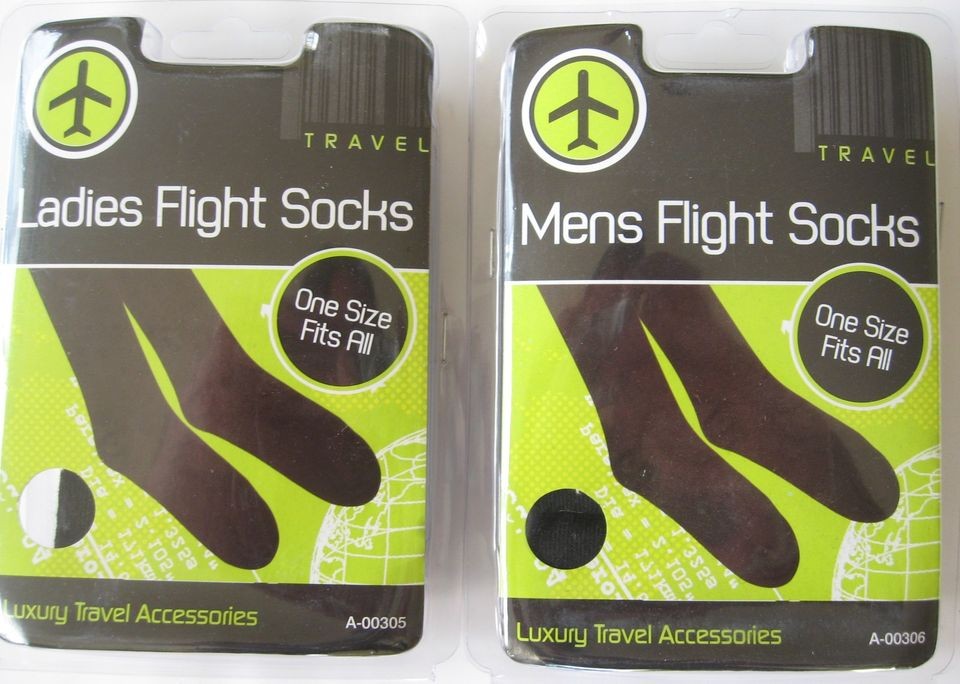   FLIGHT FLYING TRAVEL SOCKS MENS or LADIES STOCKINGS ANTI SWELLING DVT