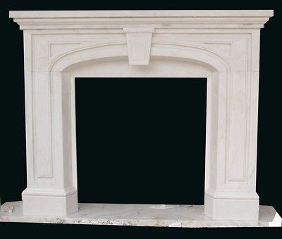 hand carved marble victorian style fireplace mantel 16 time left