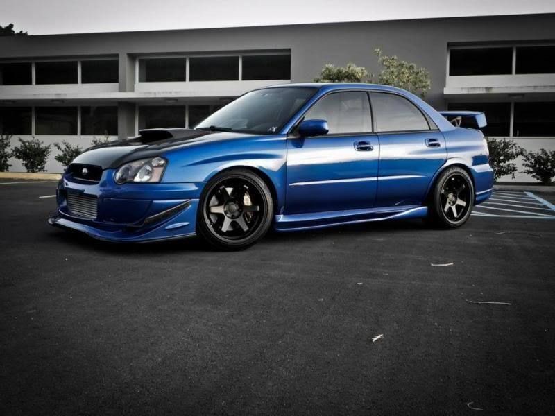   VARRSTOEN ES221 5X100 +34 BLACK WHEEL FIT SUBARU WRX IMPREZA 2000 2012