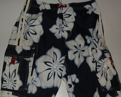 USED CONDITION PR MENS FLORAL ABERCROMBIE SWIMTRUNKS SZ XL/ NO LINING