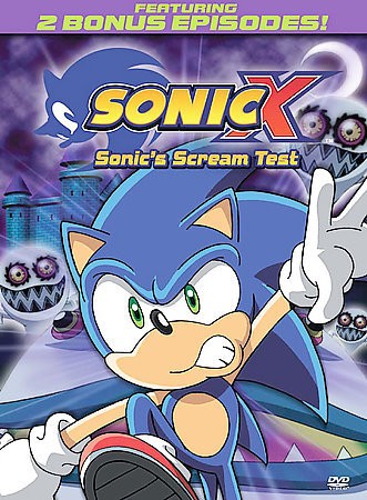 Sonic X, Vol. 5 Sonics Scream Test, Good DVD, Jason Griffith, Dan 