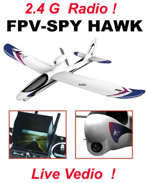   Remote Controll SpyHawk Air Plane with Live Video Camera and FPV UK