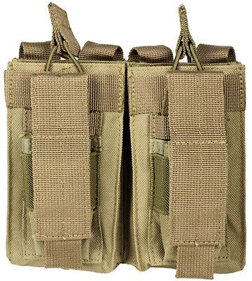   Airsoft Pistol Tactical AR Double Magazine Vest Pouch Tan CVAR2MP2927T