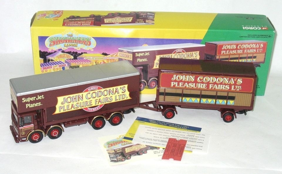 Ford Sealink Container Truck Model by Corgi MINT 150 Boxed