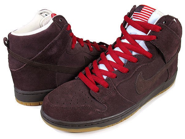 Nike Dunk SB High Pro Beer Bottle Boulder Red USA Flag 305050 220 Men 