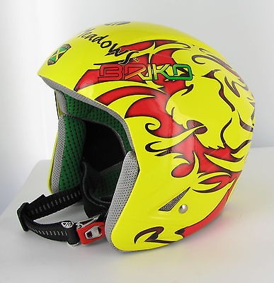 briko phoenix jamaica red yellow helmet 58cm from canada time