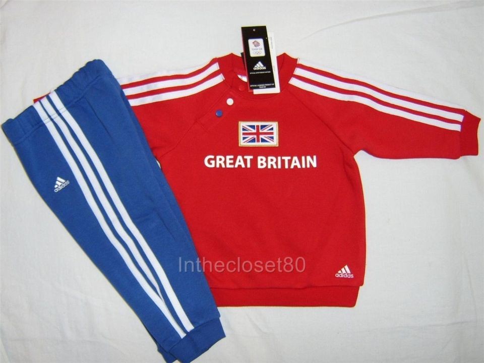   OFFICIAL LONDON 2012 OLYMPICS TEAM GB BABY BOYS GIRLS FULL TRACKSUIT