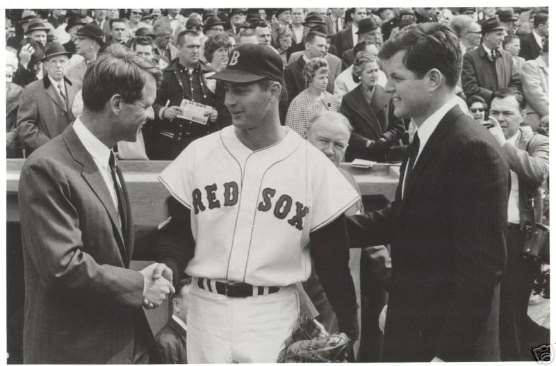 rfk robert f kennedy ted kennedy carl yastrzemski 1964 time