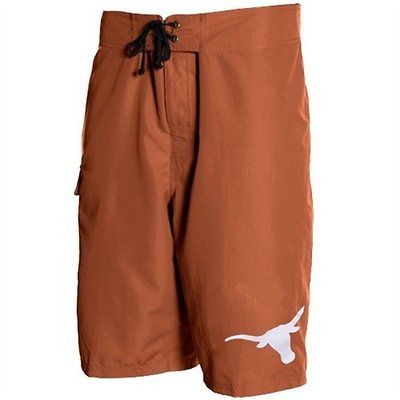 Columbia TEXAS LONGHORNS Angler Champion Boardshorts S $55 UPF30 