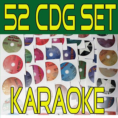 53 cdg set superstsar karaoke w journey dont stop more