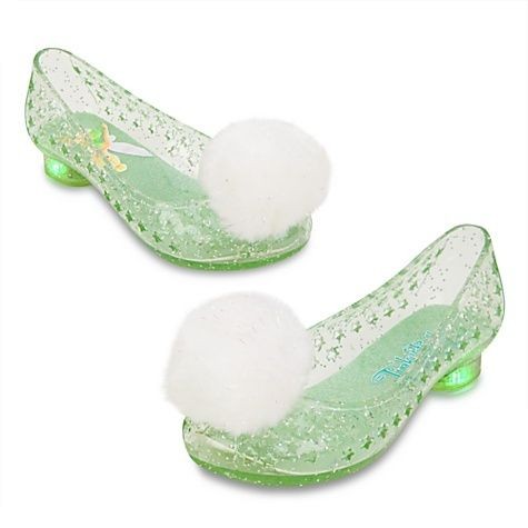 Tinkerbell Light Up Princess Shoes  Costume Disney Fairies 