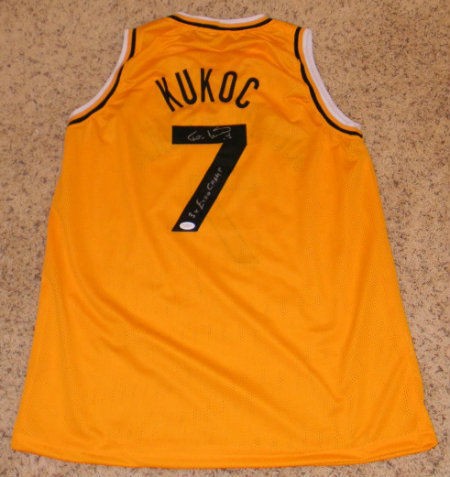 TONI KUKOC SIGNED AUTOGRAPHED JUGOPLASTIKA YUGOSLAVIA CROATIA 