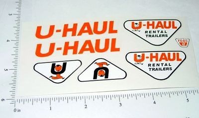 nylint ford uhaul pickup trailer sticker set ny 027 time