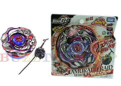   Metal Fight BEYBLADE ZERO G BBG01 SAMURAI IFRAID W145CF W Launcher