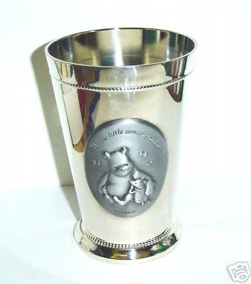 winnie the pooh silver tankard walt disney embossed time left