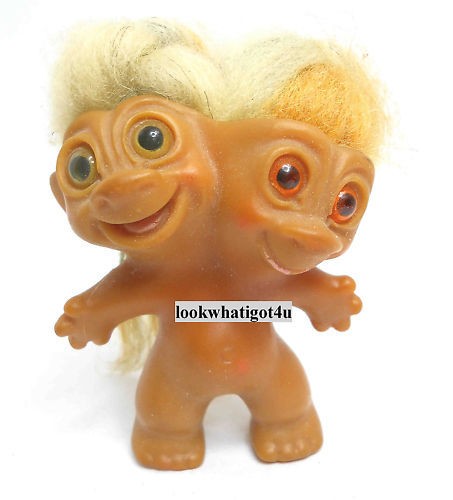 uneeda two headed troll 1965 3  175