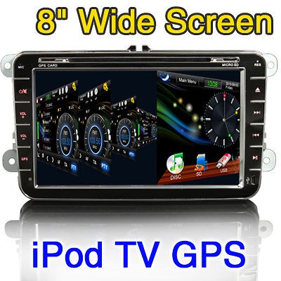 New Model 8 HD Car DVD Player for VW SCIROCCO 2008 2011 w/GPS/TV/BT