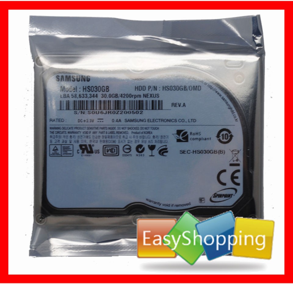 30gb mk3008gal ipod video 5th ce zif hard drive hdd location 