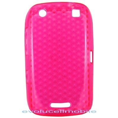 For the Blackberry Curve Touch 9380 phone Pink Gel cover case 