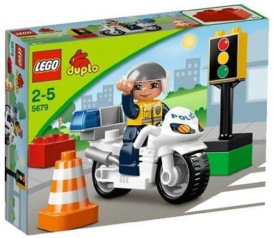 duplo 5679 lego ville police bike  12