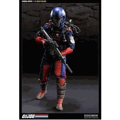 joe 12 cobra viper action figure sideshow #