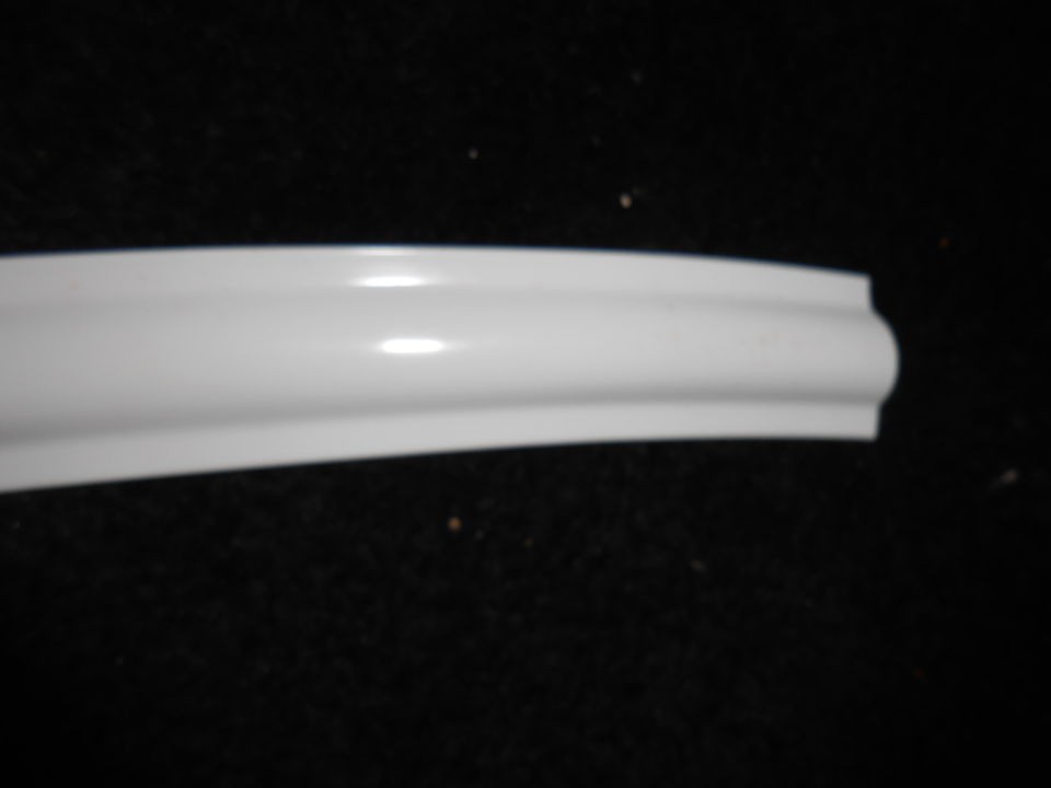 WHITE GIMP MOLDING TRIM 100 CAMPER RV TRAILER BOAT MOTORHOME